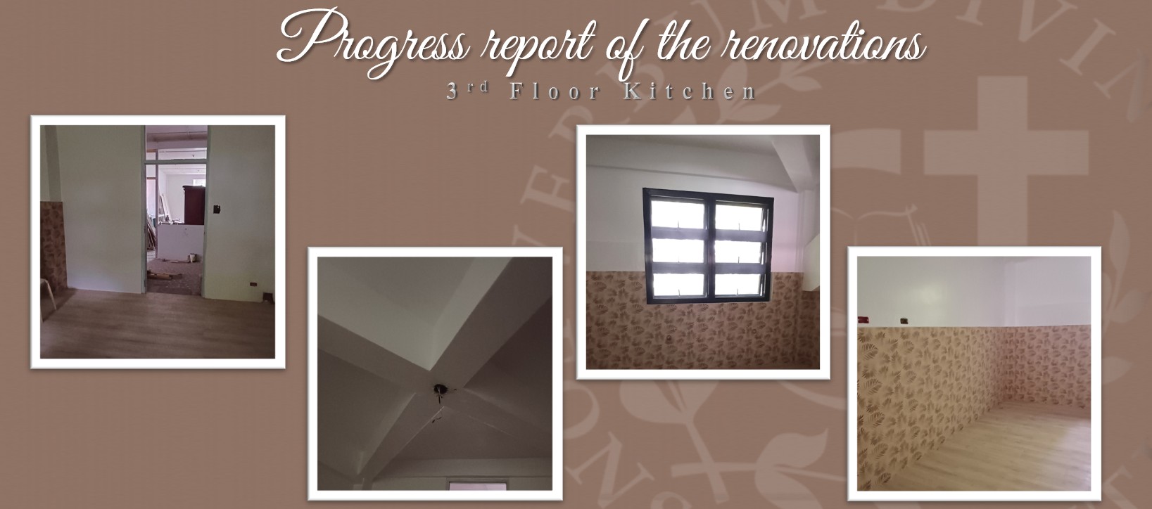 Progress report on the Renovations (Kitchen)